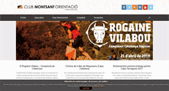 Desktop Screenshot of clubmontsant.org